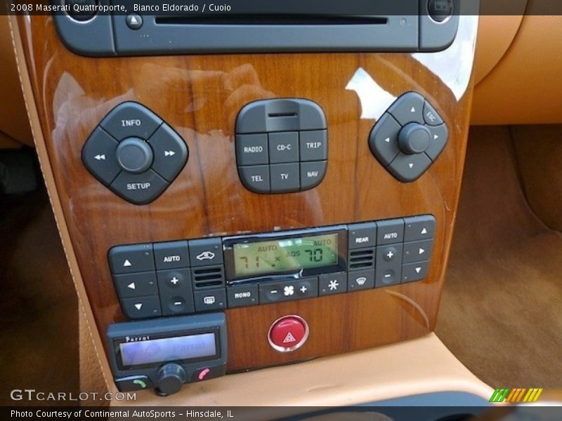 Bianco Eldorado / Cuoio 2008 Maserati Quattroporte