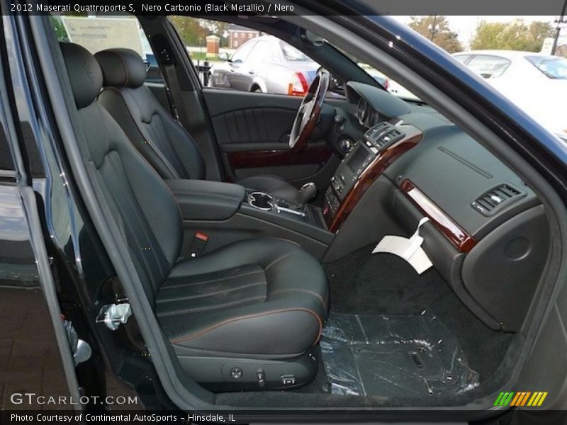  2012 Quattroporte S Nero Interior
