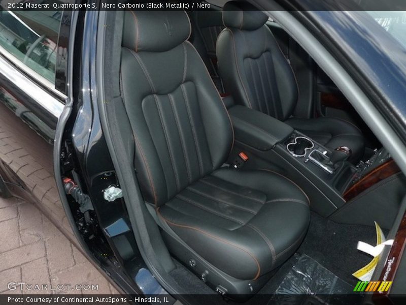  2012 Quattroporte S Nero Interior