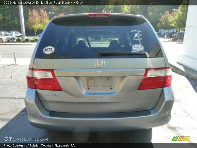 Silver Pearl Metallic / Gray 2006 Honda Odyssey EX-L