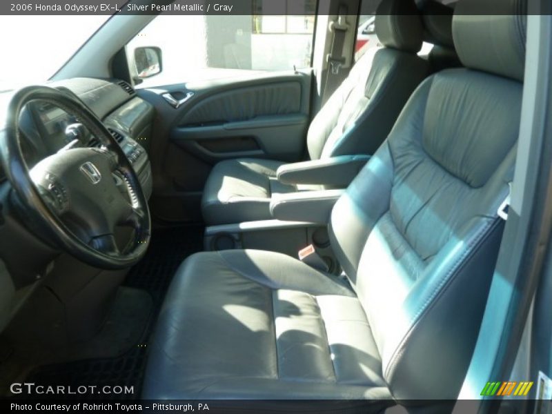 Silver Pearl Metallic / Gray 2006 Honda Odyssey EX-L