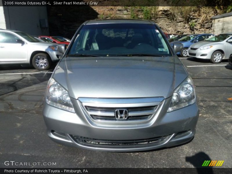 Silver Pearl Metallic / Gray 2006 Honda Odyssey EX-L