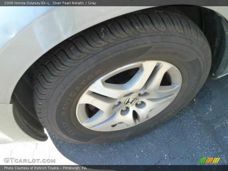 Silver Pearl Metallic / Gray 2006 Honda Odyssey EX-L