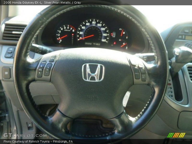 Silver Pearl Metallic / Gray 2006 Honda Odyssey EX-L