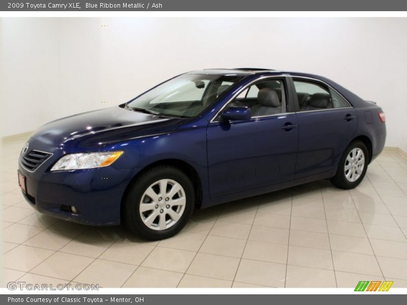 Blue Ribbon Metallic / Ash 2009 Toyota Camry XLE