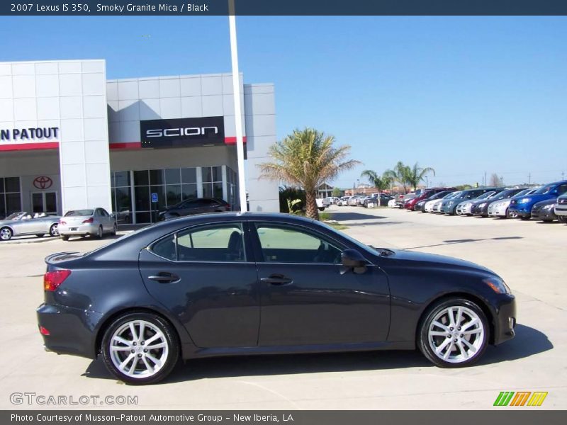 Smoky Granite Mica / Black 2007 Lexus IS 350