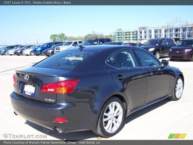 Smoky Granite Mica / Black 2007 Lexus IS 350
