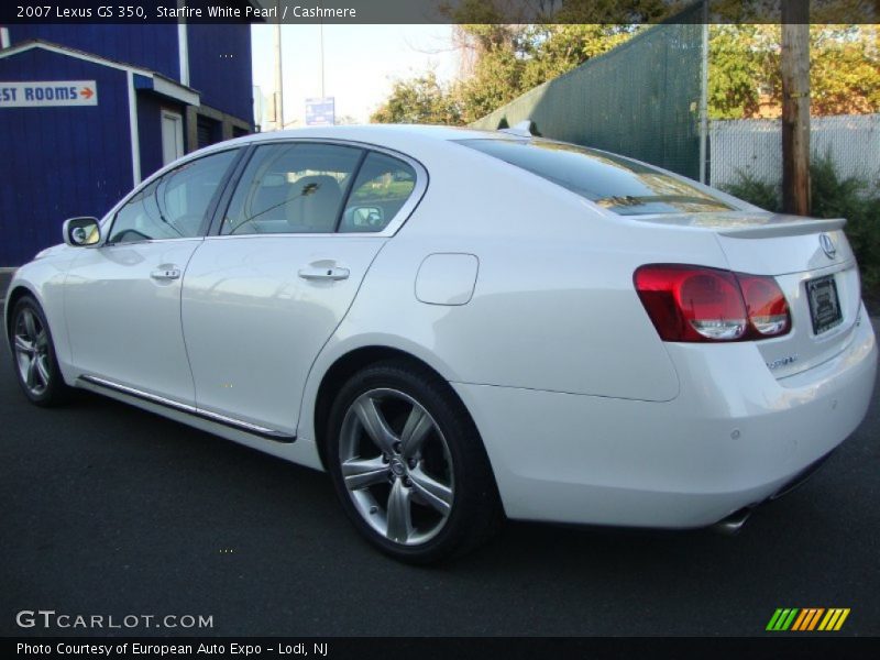 Starfire White Pearl / Cashmere 2007 Lexus GS 350