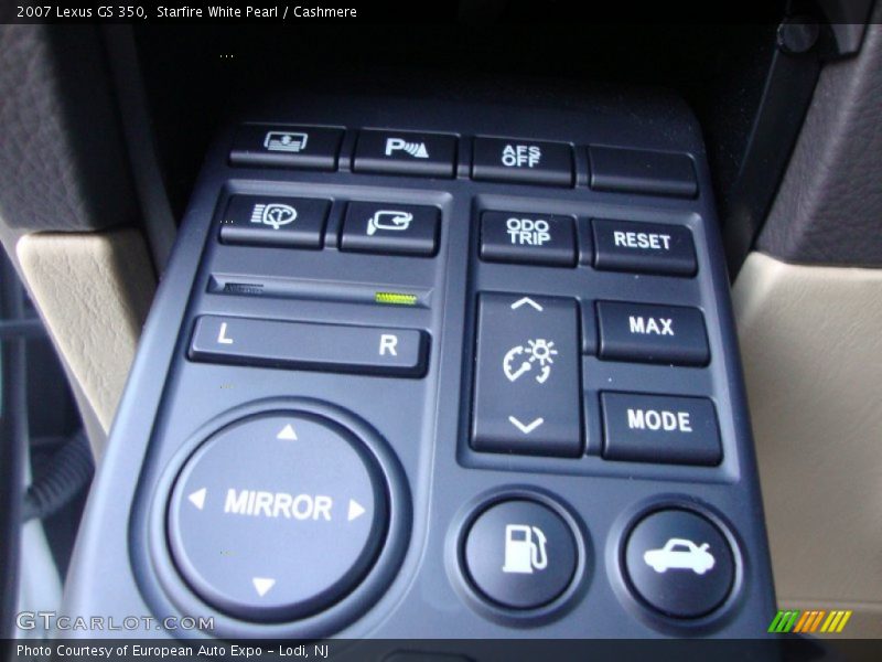 Starfire White Pearl / Cashmere 2007 Lexus GS 350