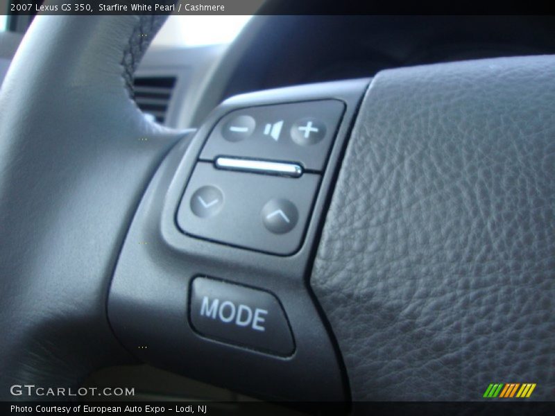 Starfire White Pearl / Cashmere 2007 Lexus GS 350