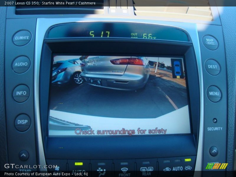 Starfire White Pearl / Cashmere 2007 Lexus GS 350