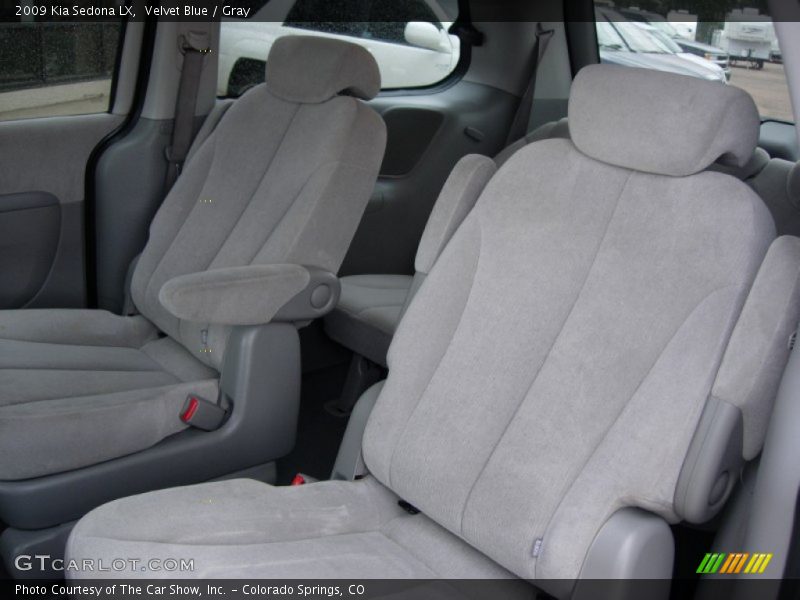 Velvet Blue / Gray 2009 Kia Sedona LX