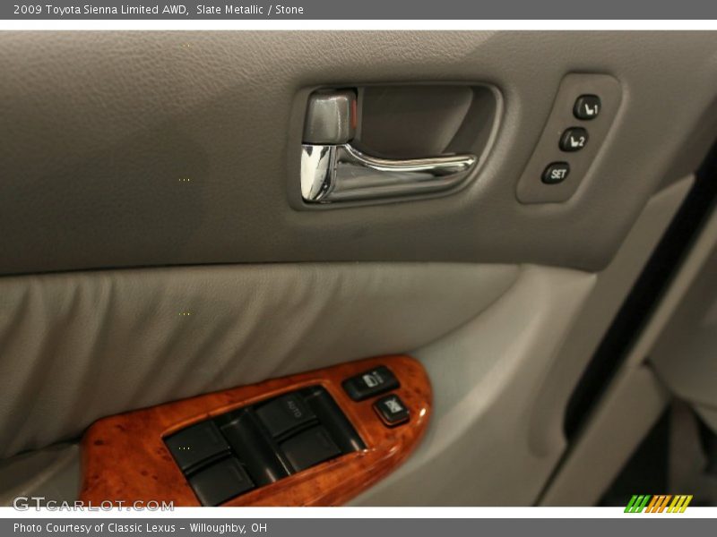 Slate Metallic / Stone 2009 Toyota Sienna Limited AWD