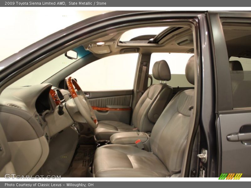 Slate Metallic / Stone 2009 Toyota Sienna Limited AWD