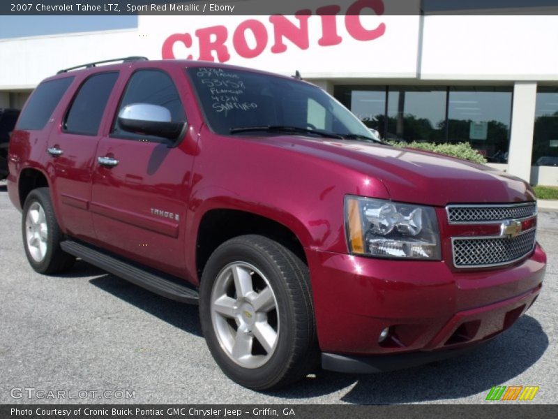 Sport Red Metallic / Ebony 2007 Chevrolet Tahoe LTZ