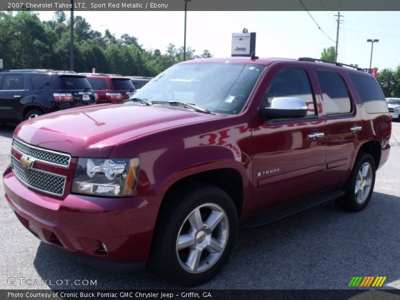 Sport Red Metallic / Ebony 2007 Chevrolet Tahoe LTZ