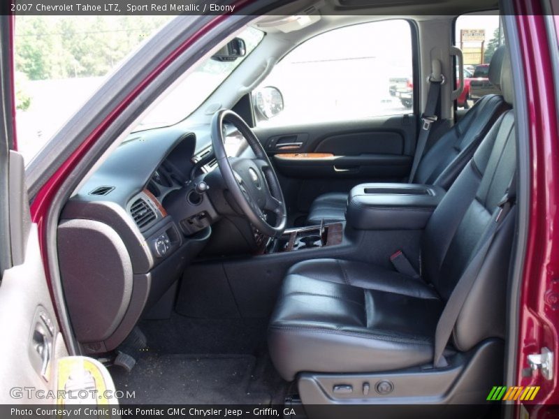 Sport Red Metallic / Ebony 2007 Chevrolet Tahoe LTZ