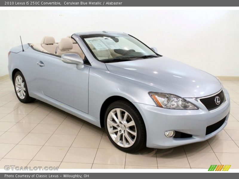 Cerulean Blue Metallic / Alabaster 2010 Lexus IS 250C Convertible