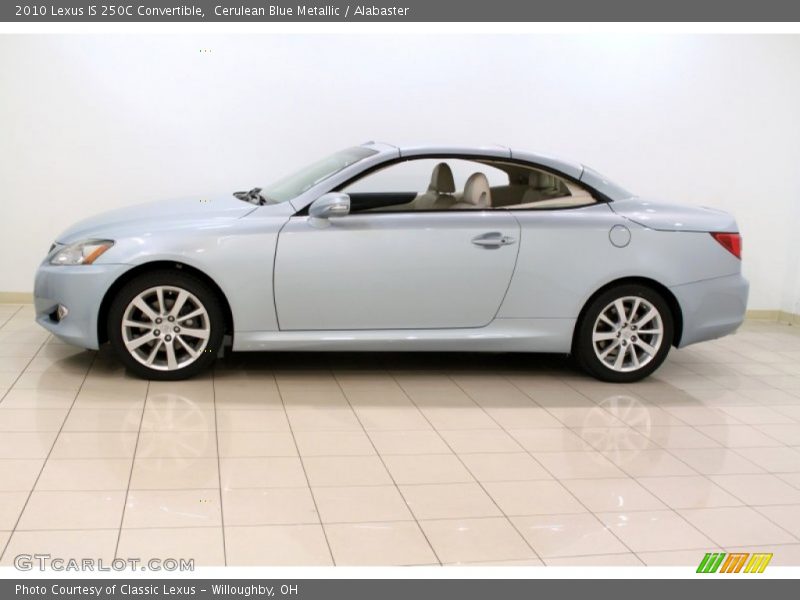 Cerulean Blue Metallic / Alabaster 2010 Lexus IS 250C Convertible