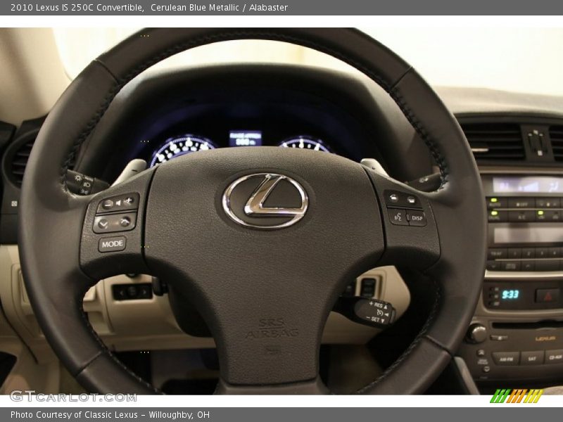 Cerulean Blue Metallic / Alabaster 2010 Lexus IS 250C Convertible