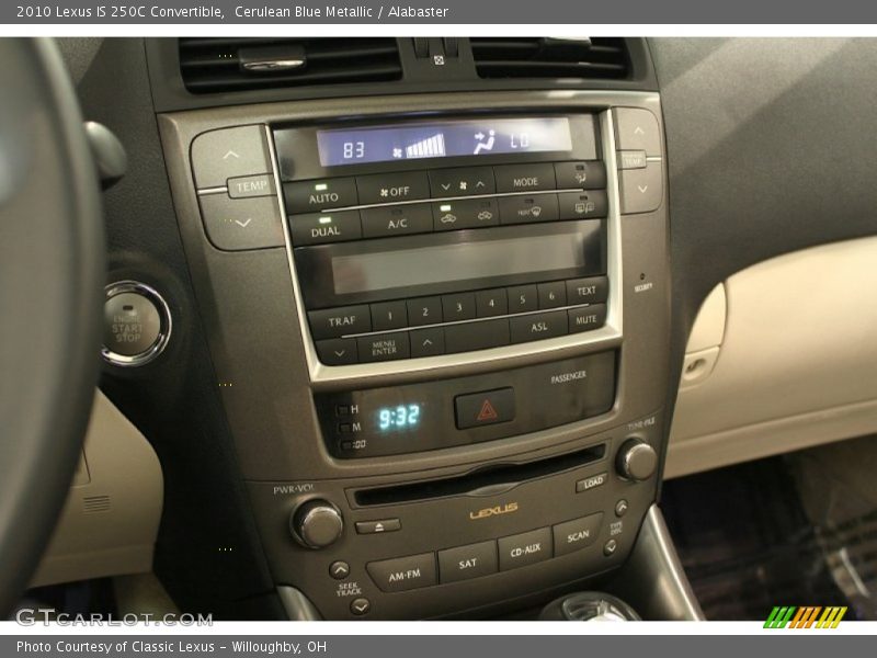 Cerulean Blue Metallic / Alabaster 2010 Lexus IS 250C Convertible