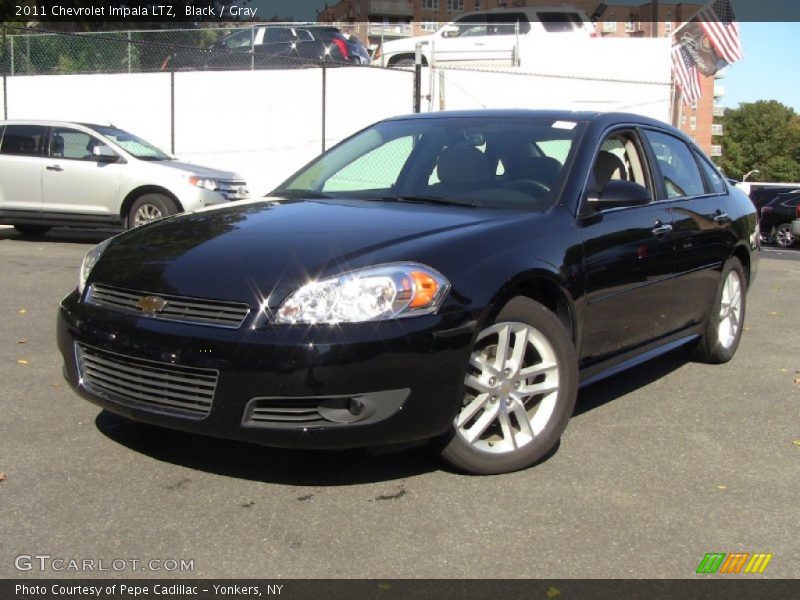 Black / Gray 2011 Chevrolet Impala LTZ