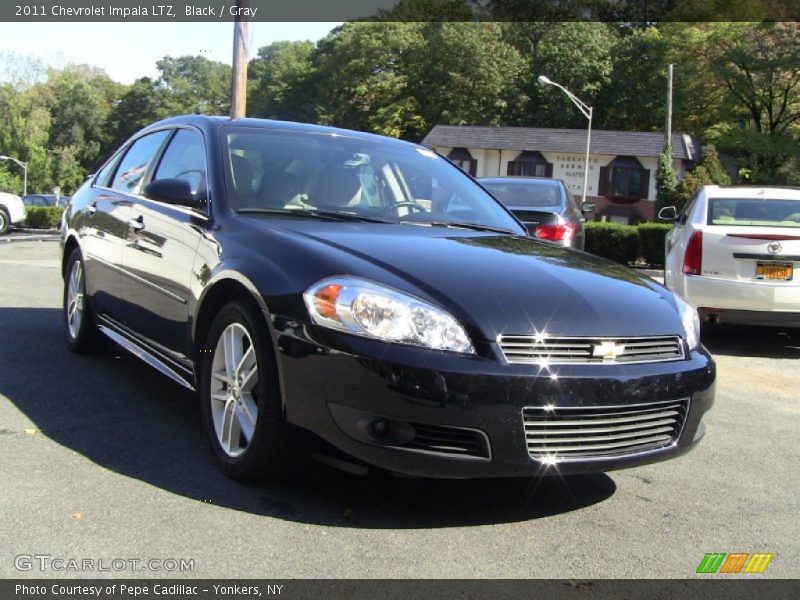 Black / Gray 2011 Chevrolet Impala LTZ