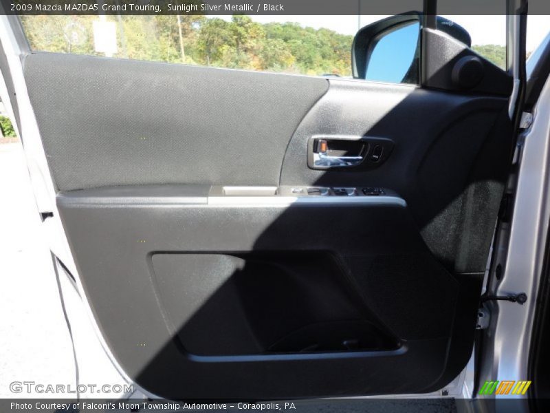 Sunlight Silver Metallic / Black 2009 Mazda MAZDA5 Grand Touring