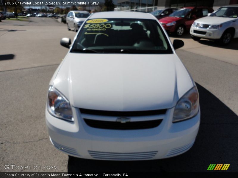 Summit White / Gray 2006 Chevrolet Cobalt LS Sedan