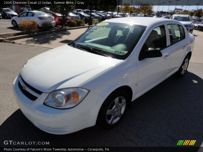 Summit White / Gray 2006 Chevrolet Cobalt LS Sedan