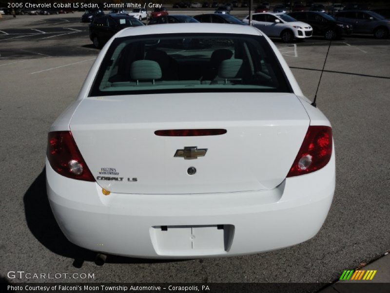 Summit White / Gray 2006 Chevrolet Cobalt LS Sedan