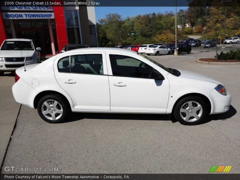 Summit White / Gray 2006 Chevrolet Cobalt LS Sedan
