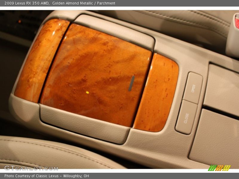 Golden Almond Metallic / Parchment 2009 Lexus RX 350 AWD