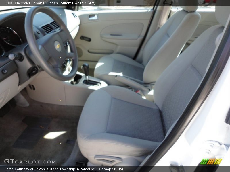 Summit White / Gray 2006 Chevrolet Cobalt LS Sedan