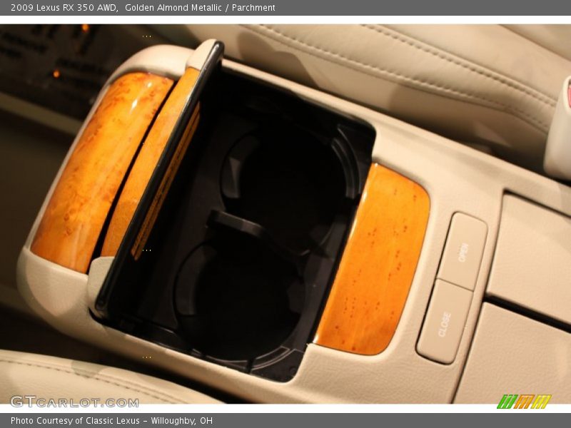 Golden Almond Metallic / Parchment 2009 Lexus RX 350 AWD