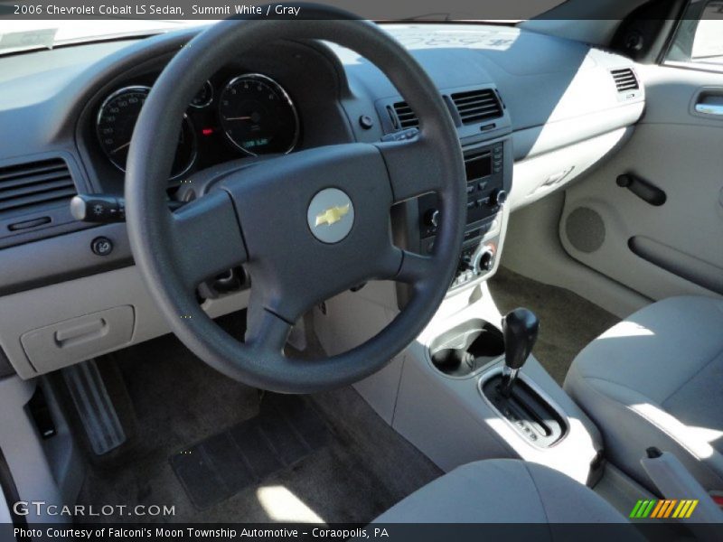 Summit White / Gray 2006 Chevrolet Cobalt LS Sedan