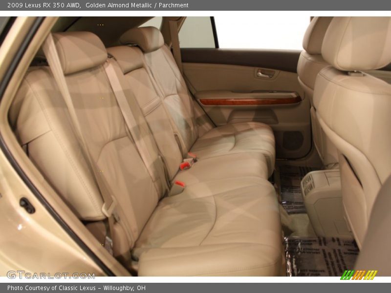 Golden Almond Metallic / Parchment 2009 Lexus RX 350 AWD