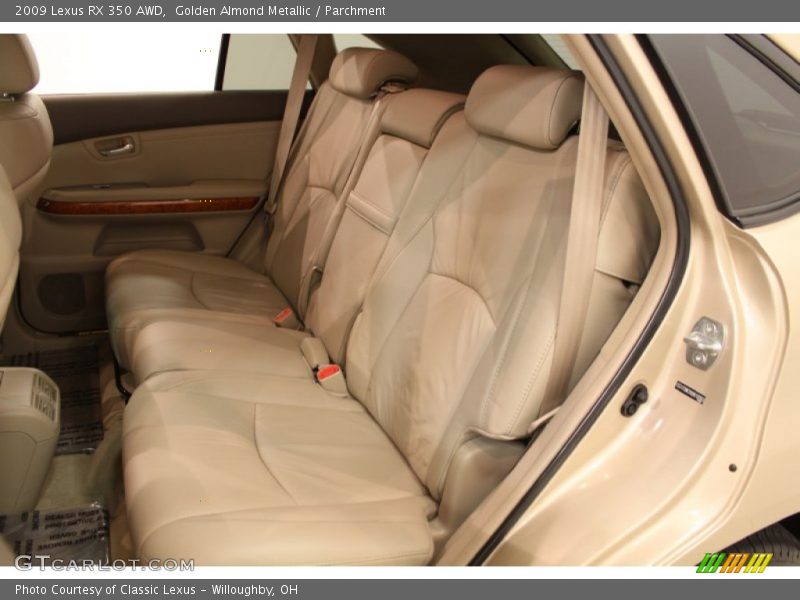 Golden Almond Metallic / Parchment 2009 Lexus RX 350 AWD