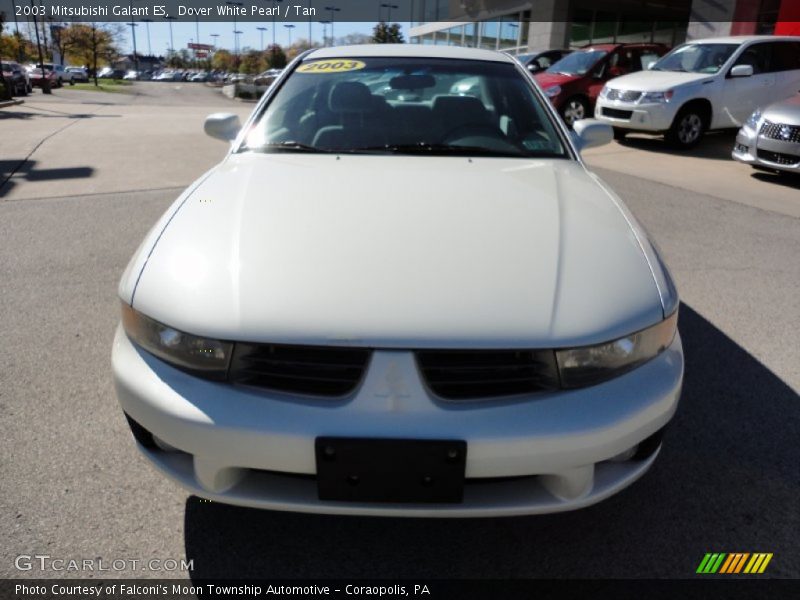 Dover White Pearl / Tan 2003 Mitsubishi Galant ES