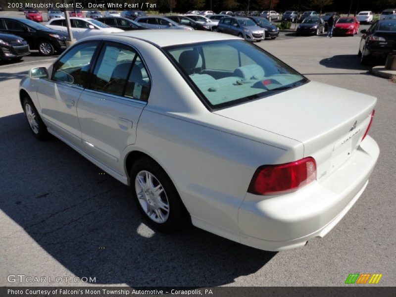 Dover White Pearl / Tan 2003 Mitsubishi Galant ES