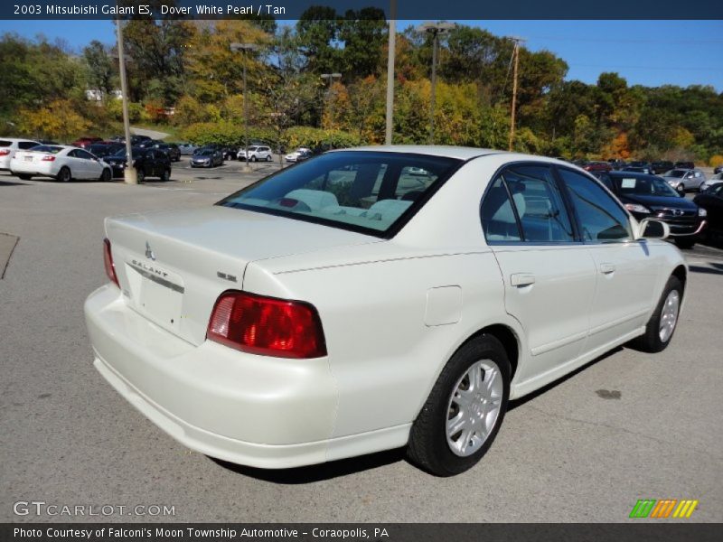Dover White Pearl / Tan 2003 Mitsubishi Galant ES