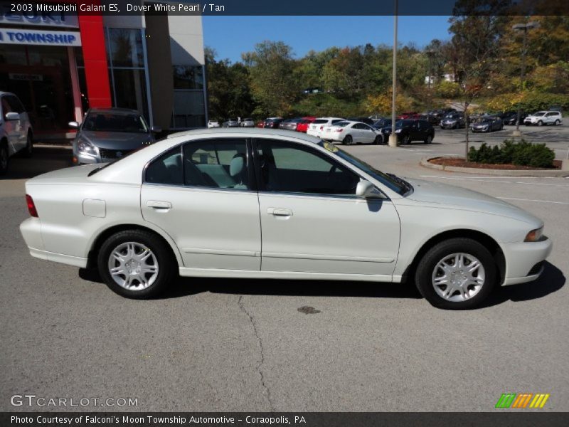 Dover White Pearl / Tan 2003 Mitsubishi Galant ES
