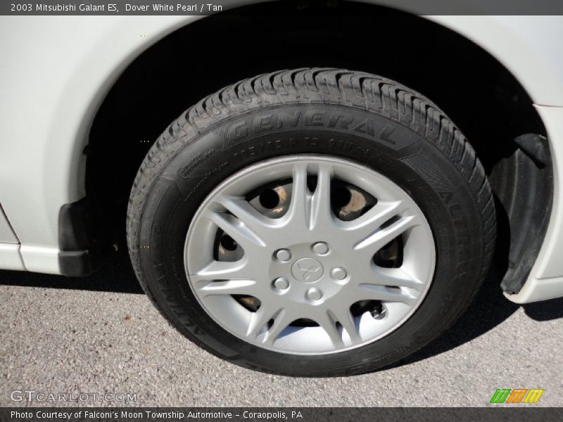 Dover White Pearl / Tan 2003 Mitsubishi Galant ES