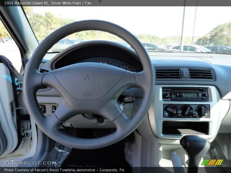 Dover White Pearl / Tan 2003 Mitsubishi Galant ES