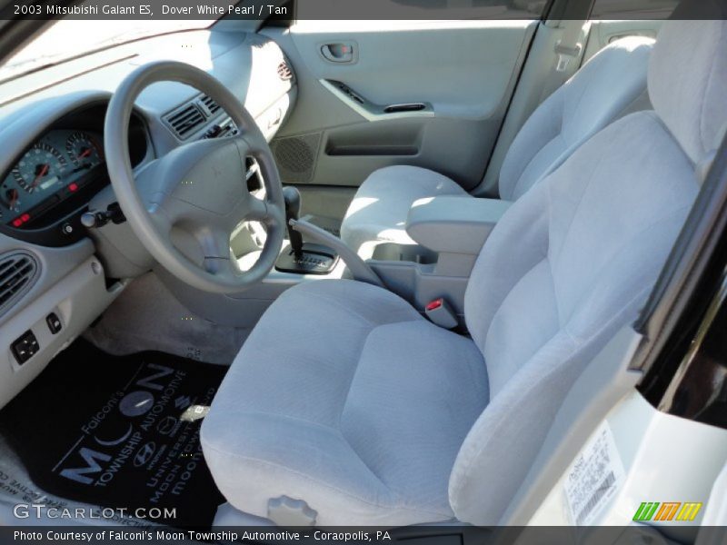 Dover White Pearl / Tan 2003 Mitsubishi Galant ES