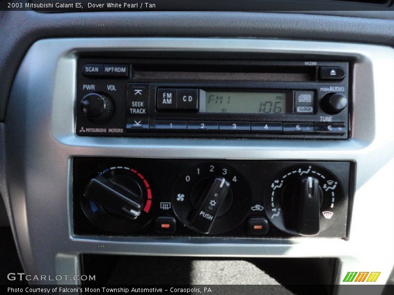 Dover White Pearl / Tan 2003 Mitsubishi Galant ES