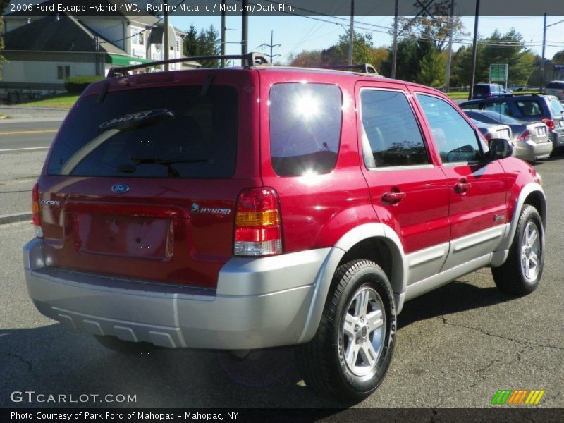 Redfire Metallic / Medium/Dark Flint 2006 Ford Escape Hybrid 4WD