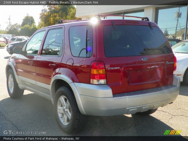 Redfire Metallic / Medium/Dark Flint 2006 Ford Escape Hybrid 4WD