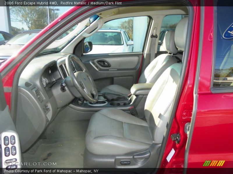 Redfire Metallic / Medium/Dark Flint 2006 Ford Escape Hybrid 4WD