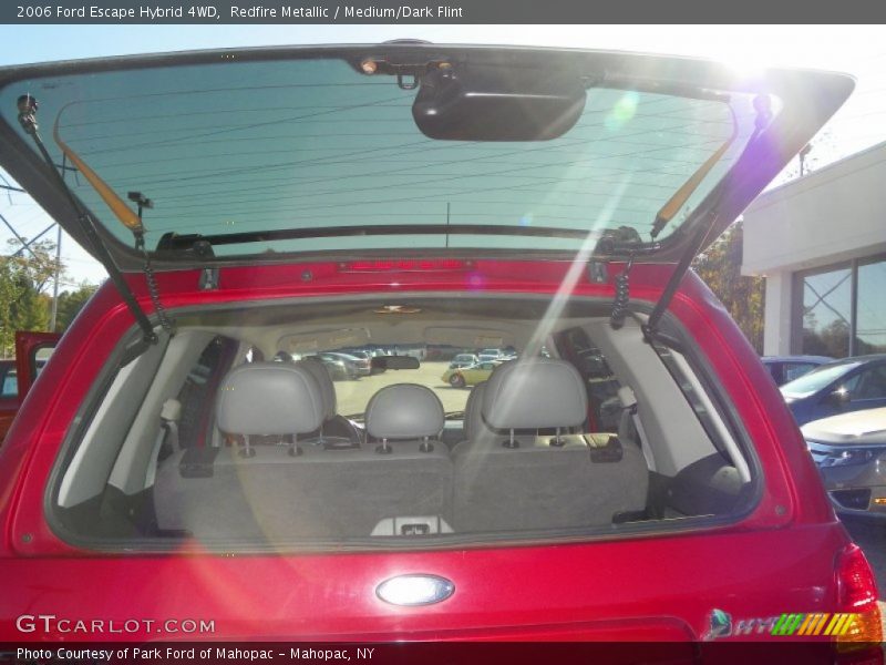 Redfire Metallic / Medium/Dark Flint 2006 Ford Escape Hybrid 4WD